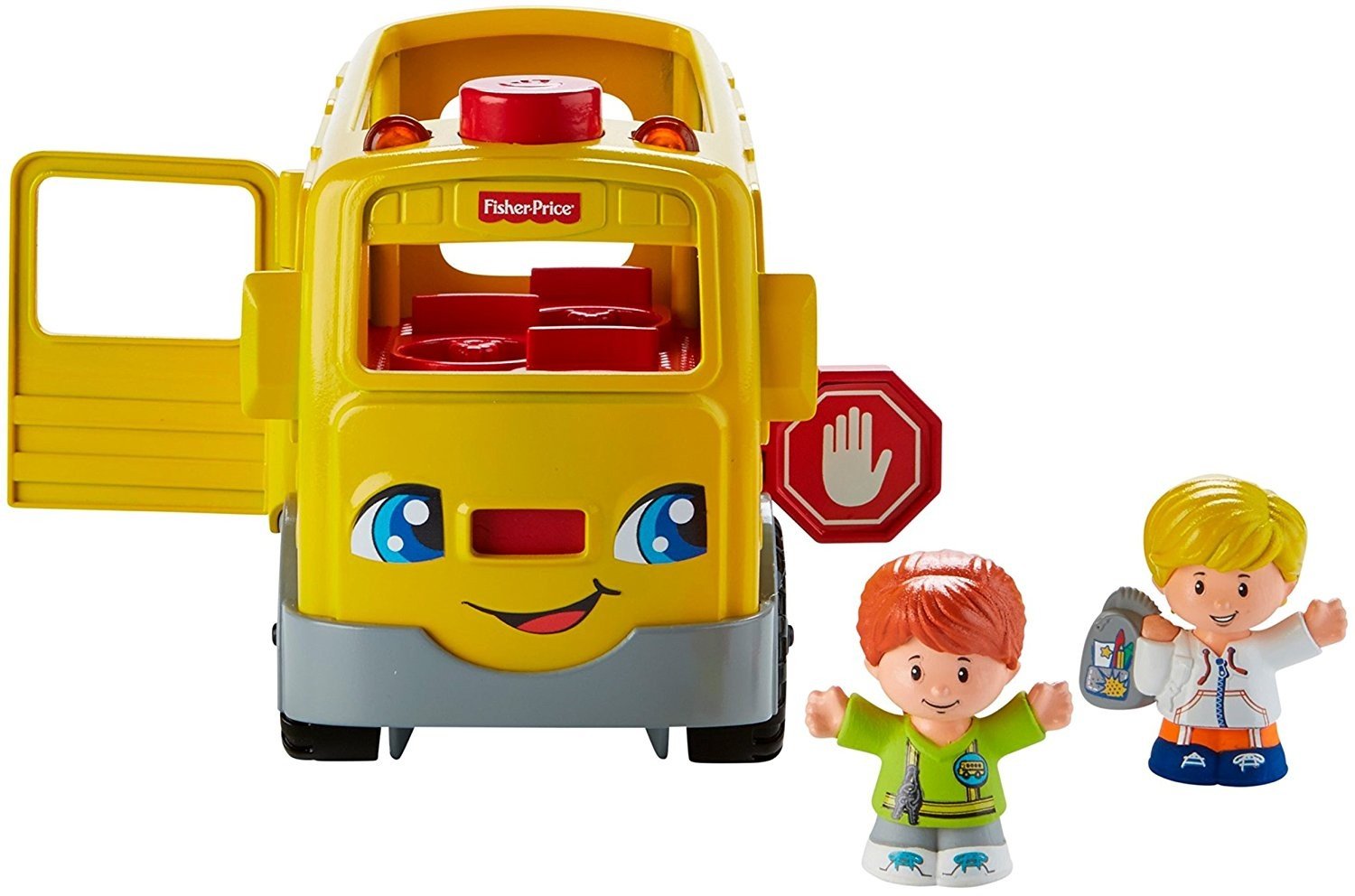 little people fisher price bus