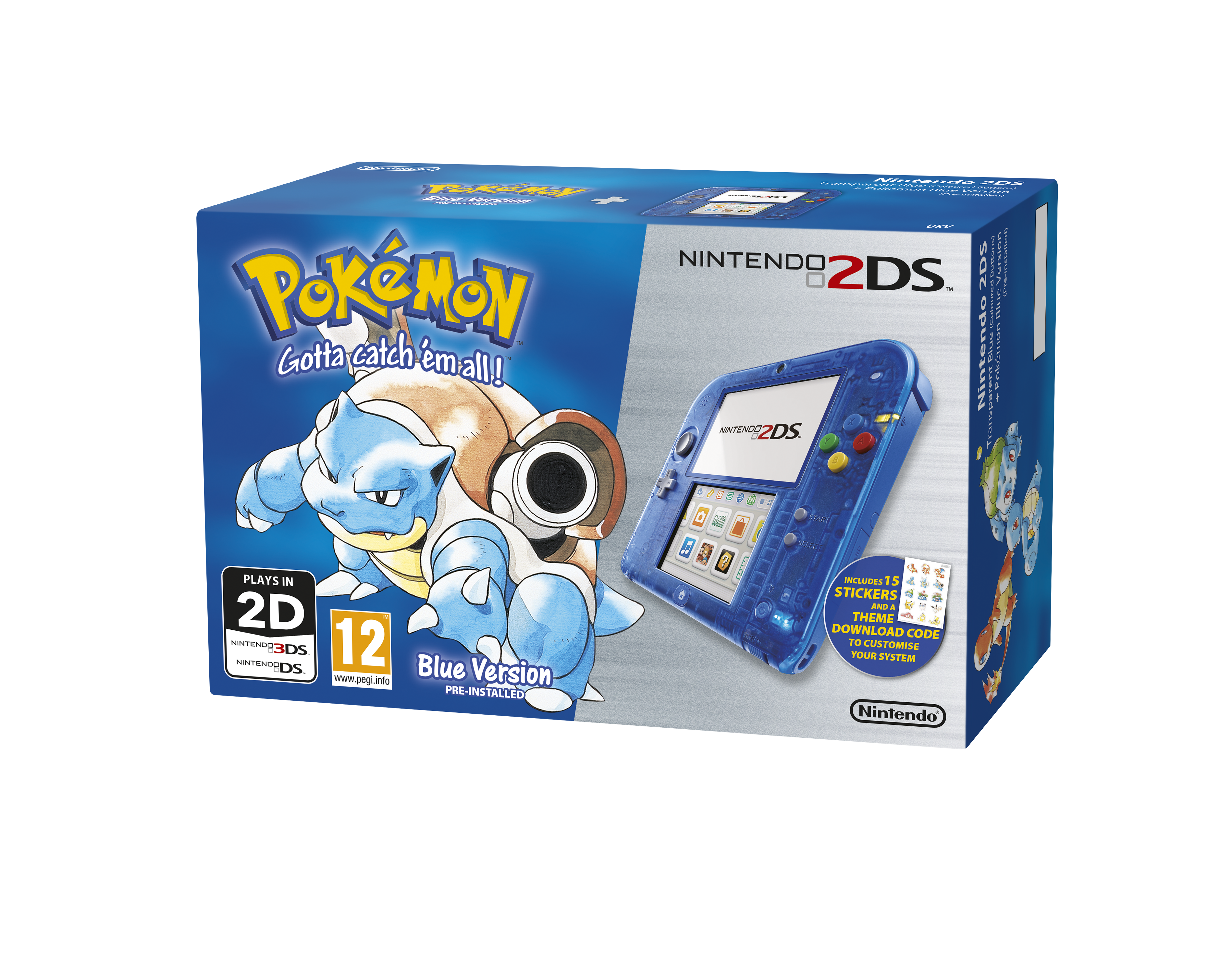 Pokemon hot sale blue 2ds