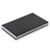 Sort læder/stål kortholder til 6 kort med RFID beskyttelse thumbnail-3