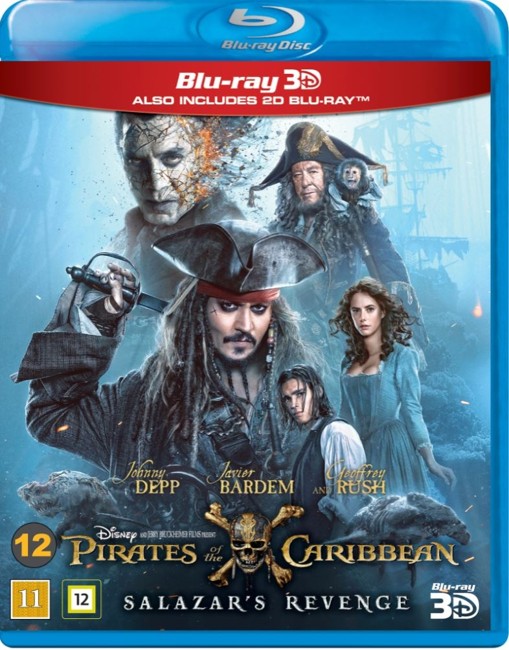 Pirates of the Caribbean: Salazar's Revenge (3D Blu-Ray)