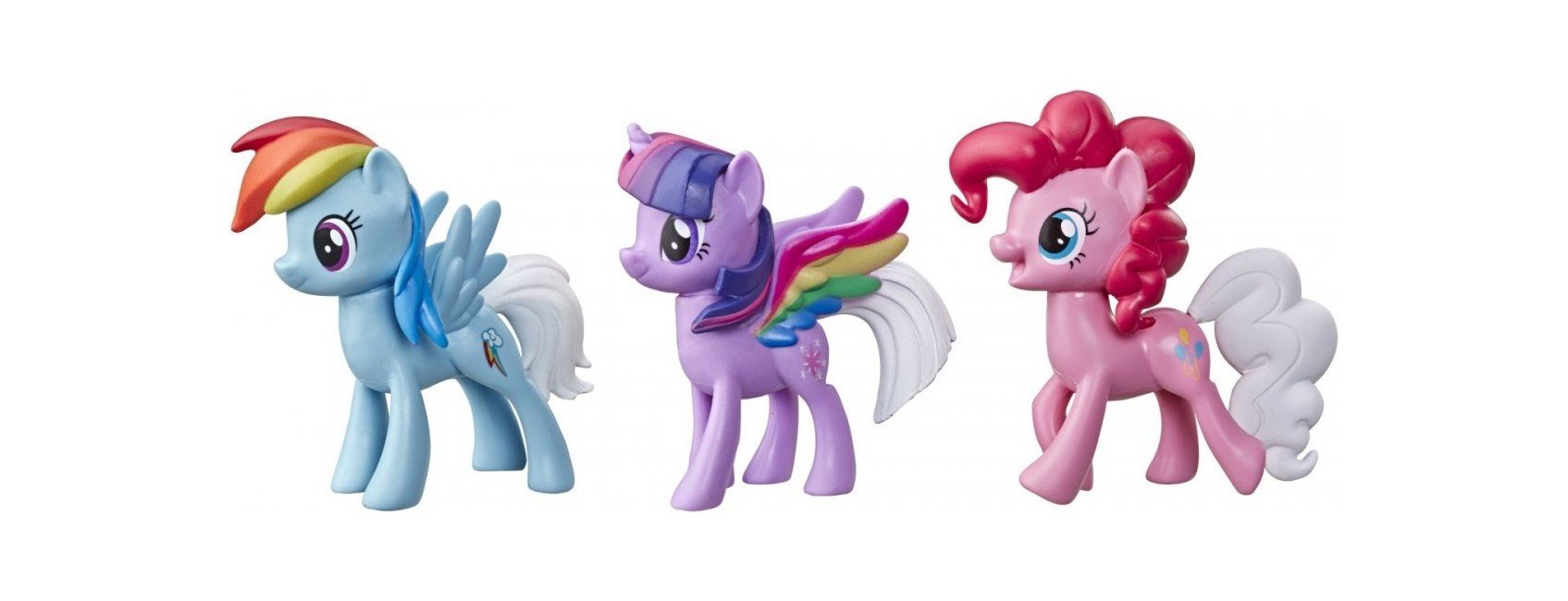 My Little Pony - Rainbow Tail Surprise 3-pakke