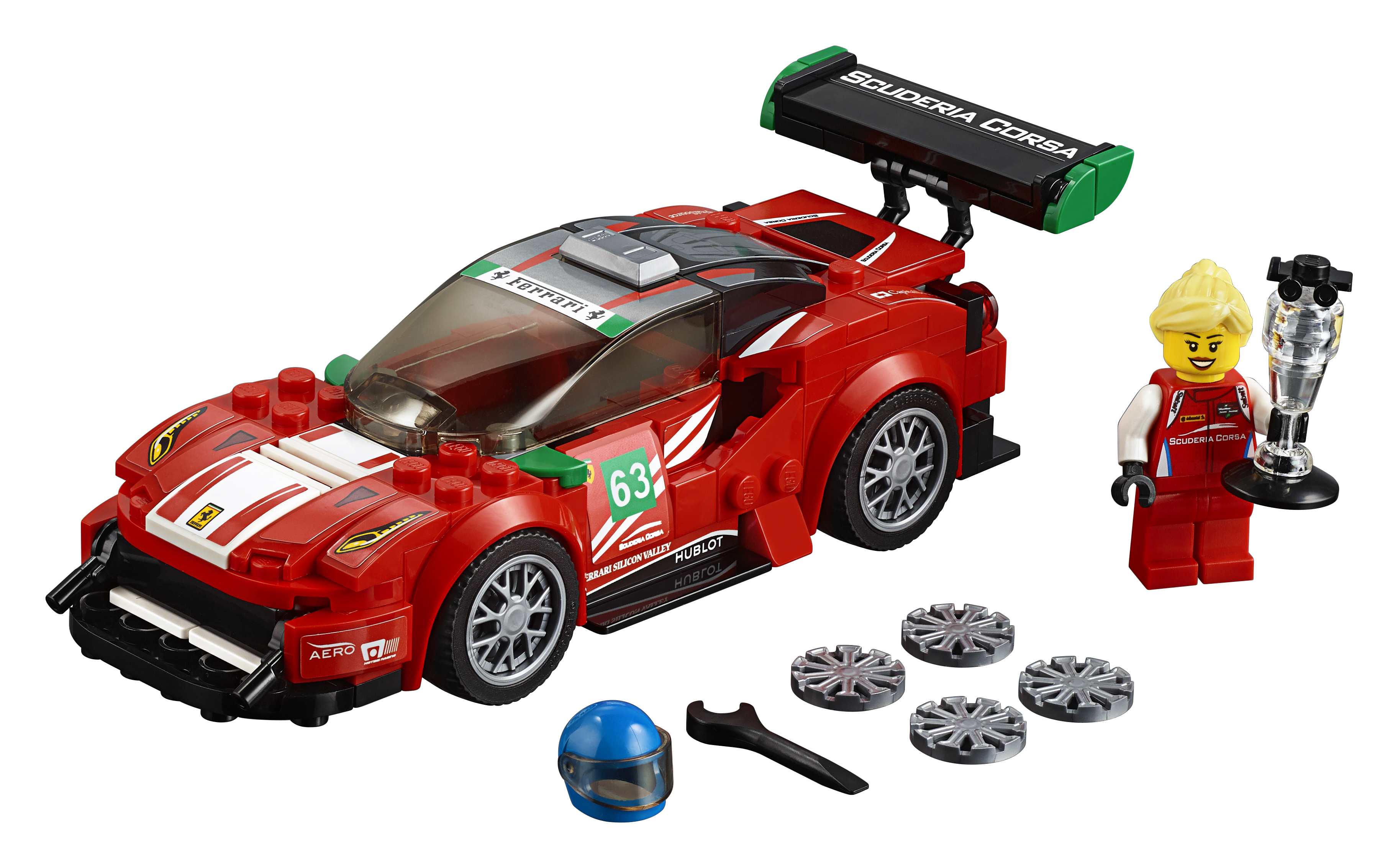lego 75886 speed champions ferrari 488 gt3 scuderia corsa