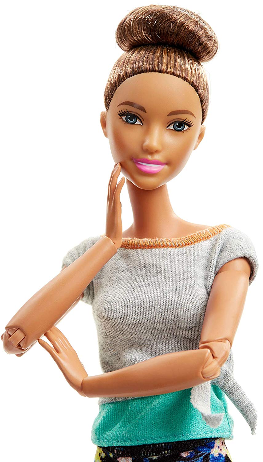 barbie made to move green top