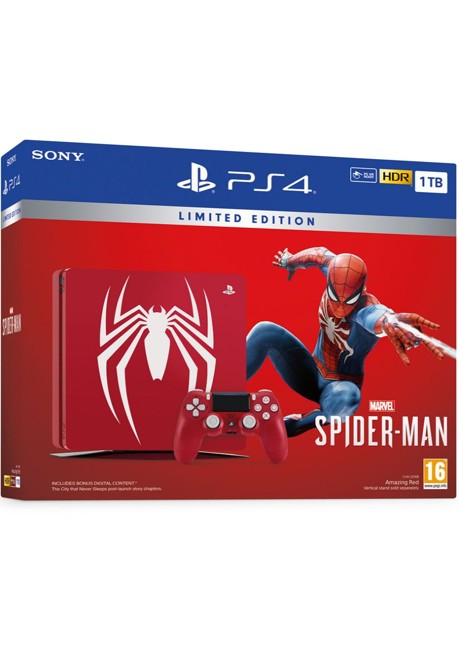 Playstation 4 Slim 1TB Marvel Spider-Man (Limited Edition)