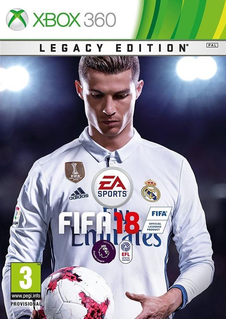 FIFA 18 Legacy Edition Xbox 360 Football Game