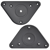 4 højdejusterbare bordben sort 1100 mm thumbnail-2