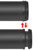 4 højdejusterbare bordben sort 1100 mm thumbnail-3