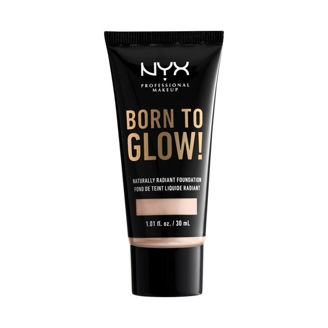 NYX Professional Makeup - Born To Glow Naturally Radiant Foundation - Light Porcelain