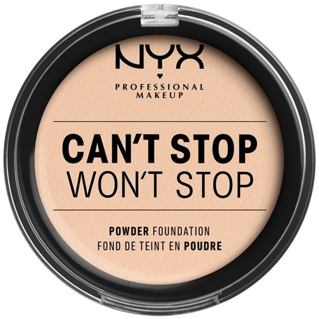 NYX Professional Makeup - Can't Stop Won't Stop Powder Foundation - Light Ivory