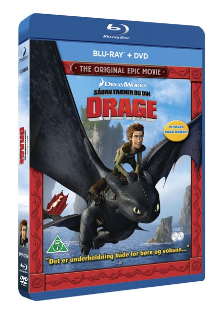 Sådan Træner du din Drage / How to Train Your Dragon (3D Blu-Ray)