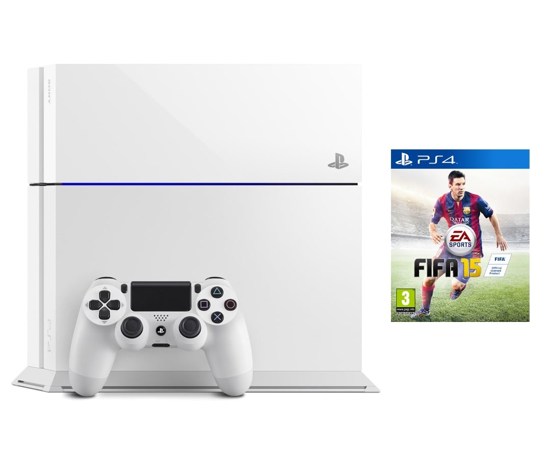 Køb Playstation 4 (White) FIFA 15