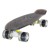 Land Surfer Cruiser Skateboard 22" CLEAR BLACK BOARD LED BLACK WHEELS thumbnail-1