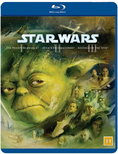 Star Wars: Episode 1-3 (3 disc) (Blu-Ray)