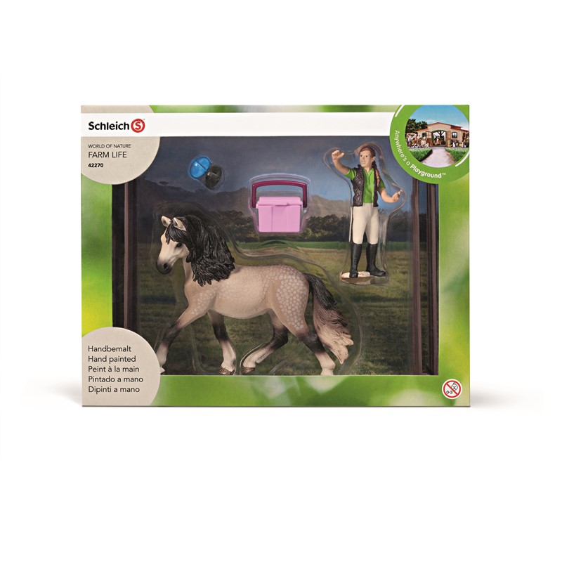 schleich horse care set