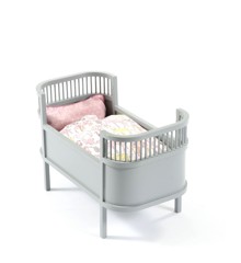 Smallstuff - Rosaline Doll Bed - Grey ( 51000-09)