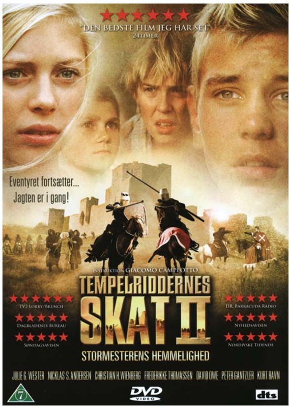 Tempelriddernes Skat II - DVD