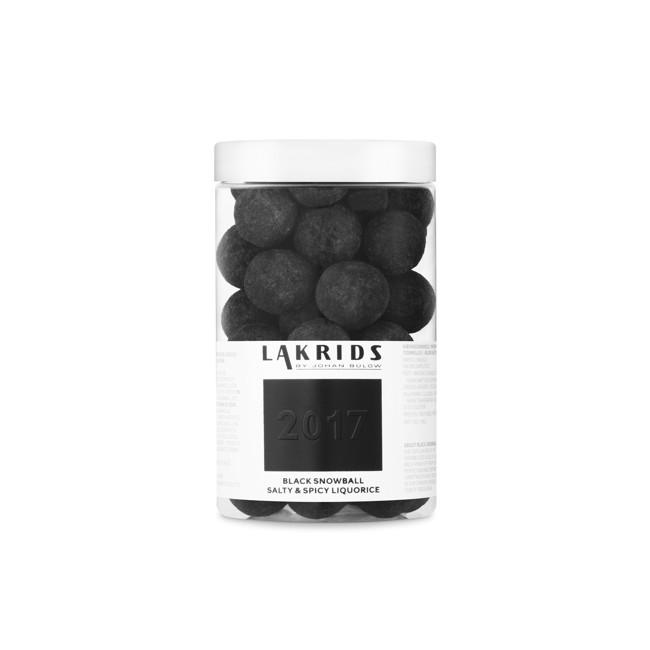 Lakrids By Bülow - BIG Black Snowball 2017 – Saltet & Stærk Lakrids 250 g