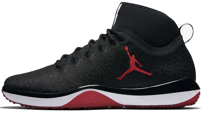 black jordan trainers mens