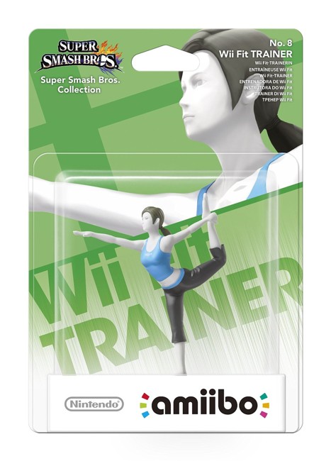 Nintendo Amiibo Figuur Wii Fit Trainer