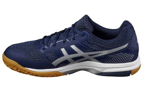 asics blue volleyball shoes