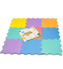 Happy Baby - Soft Floor mats 9 pcs, 30x30 cm (502085)