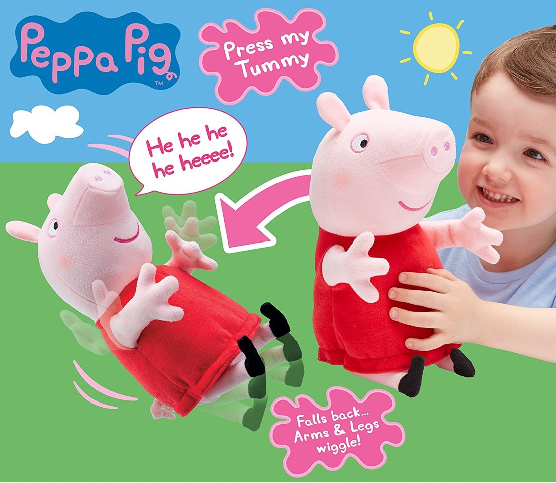 laughing peppa pig toy