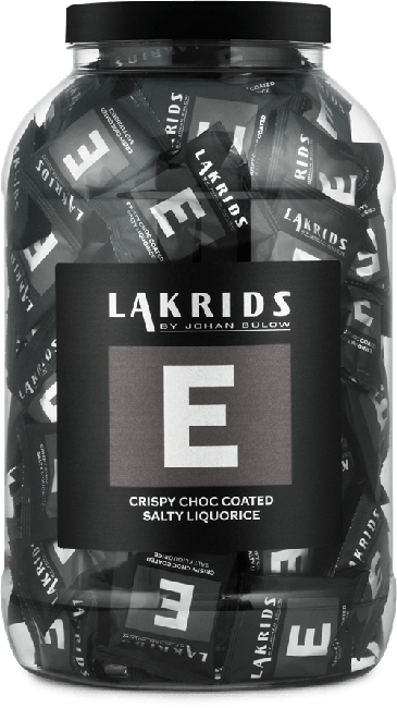 Lakrids By Johan Bülow - Flowpack E Container – Crispy Chokolade Overtrukket Salt Lakrids 875 g