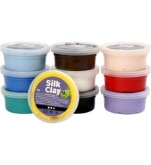 Silk Clay -Sortierte Farben (10 x 40 g)