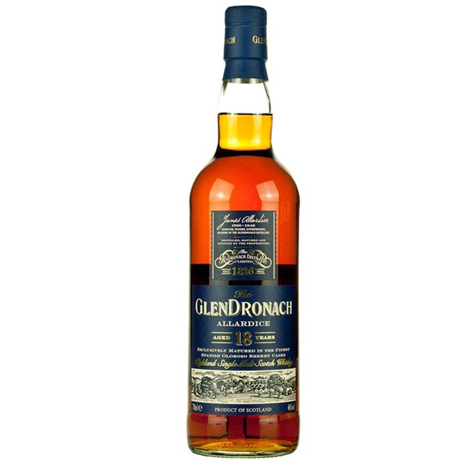 GlenDronach - Allardice 18 years Highland Single Malt, 70 cl