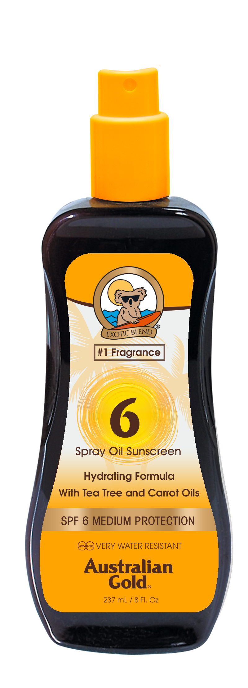 Australian Gold - Carrot Spray Oil 237 ml - SPF 6