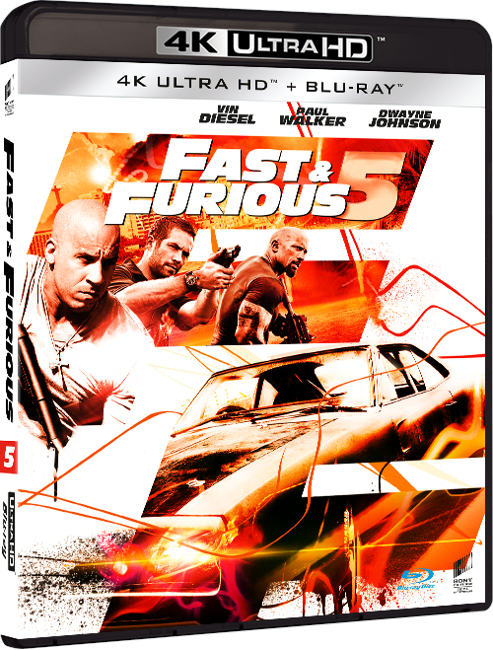 Fast & Furious 5 - 4k Uhd+ Blu ray