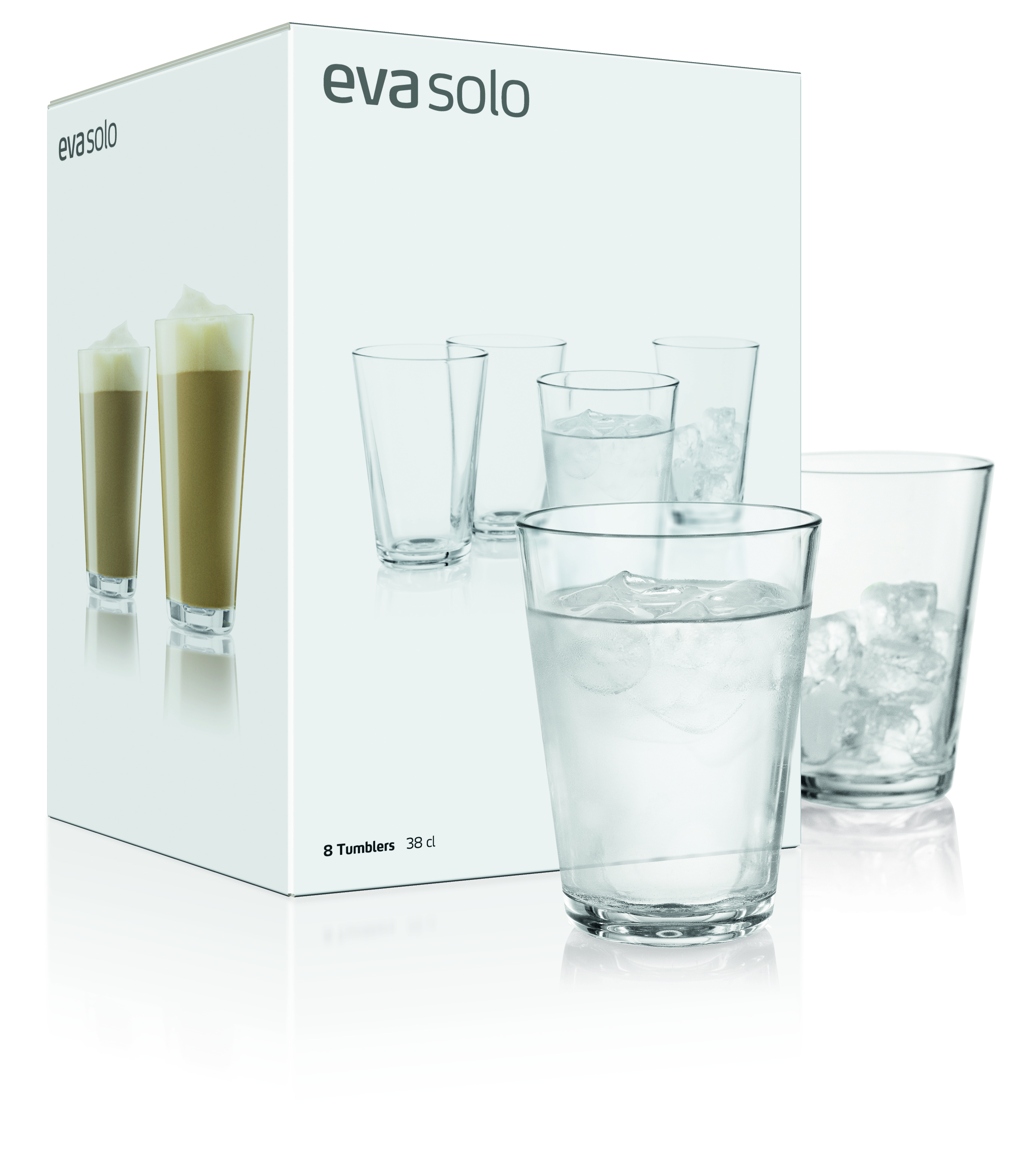 Eva Solo - Drinking Glass 38 cl. 8 pcs. (567423)