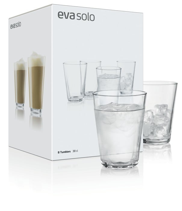 Eva Solo - Drinking Glass 38 cl. 8 pcs. (567423)