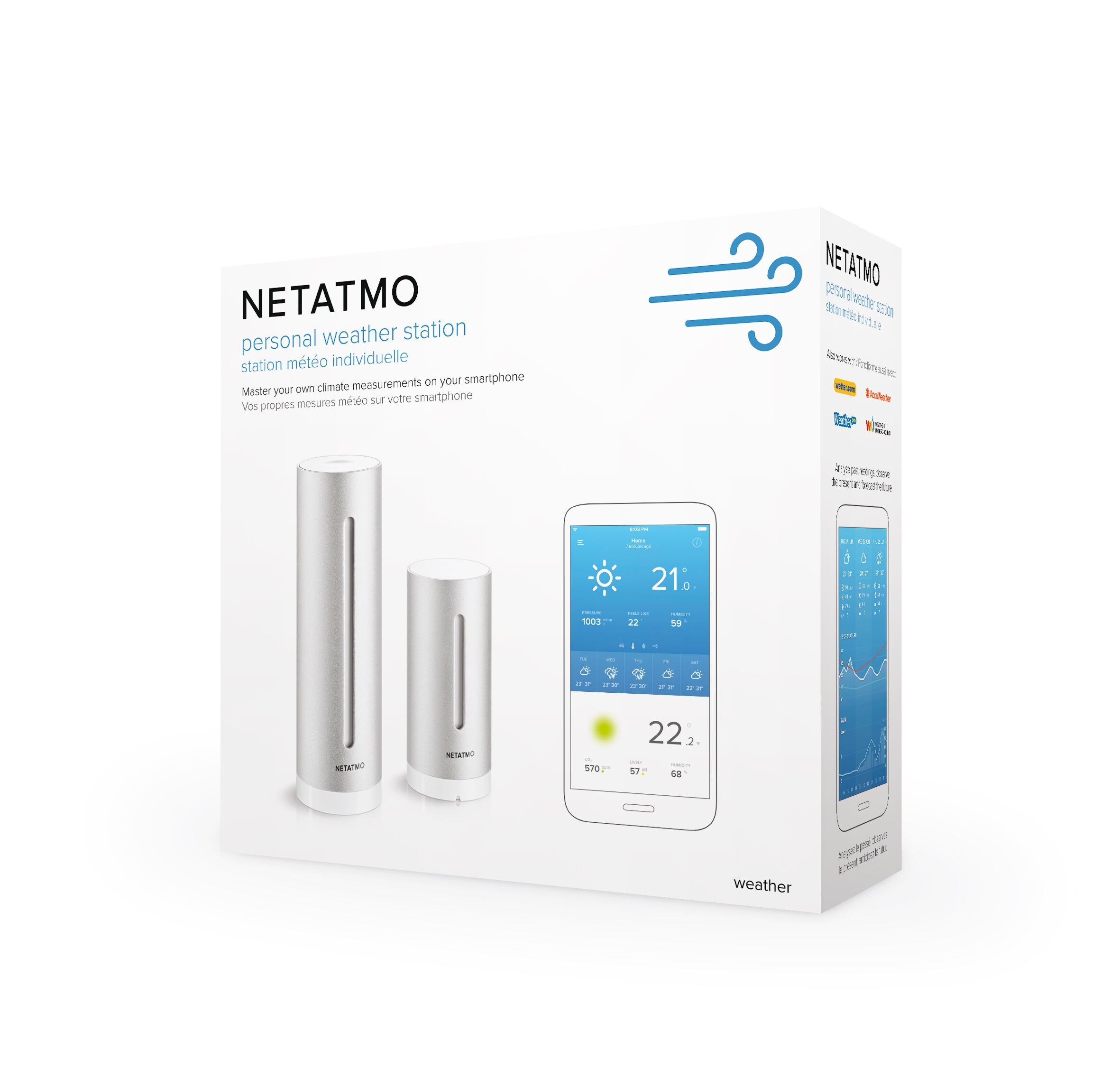 Netatmo - Smartt Hjemmeværstasjon - Elektronikk