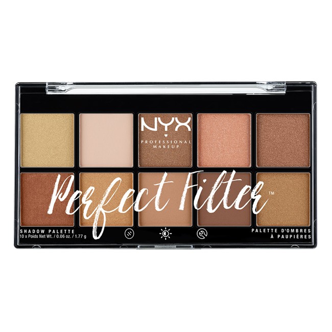 NYX Professional Makeup - Perfect Filter Shadow Palette - Golden Hour