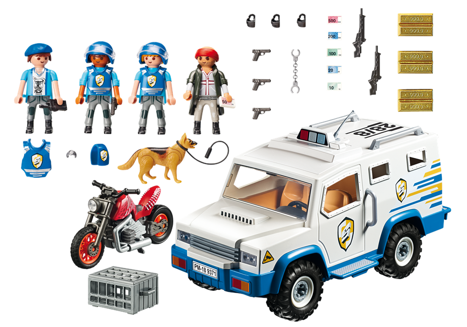Playmobil - Police Money Transporter (9371)