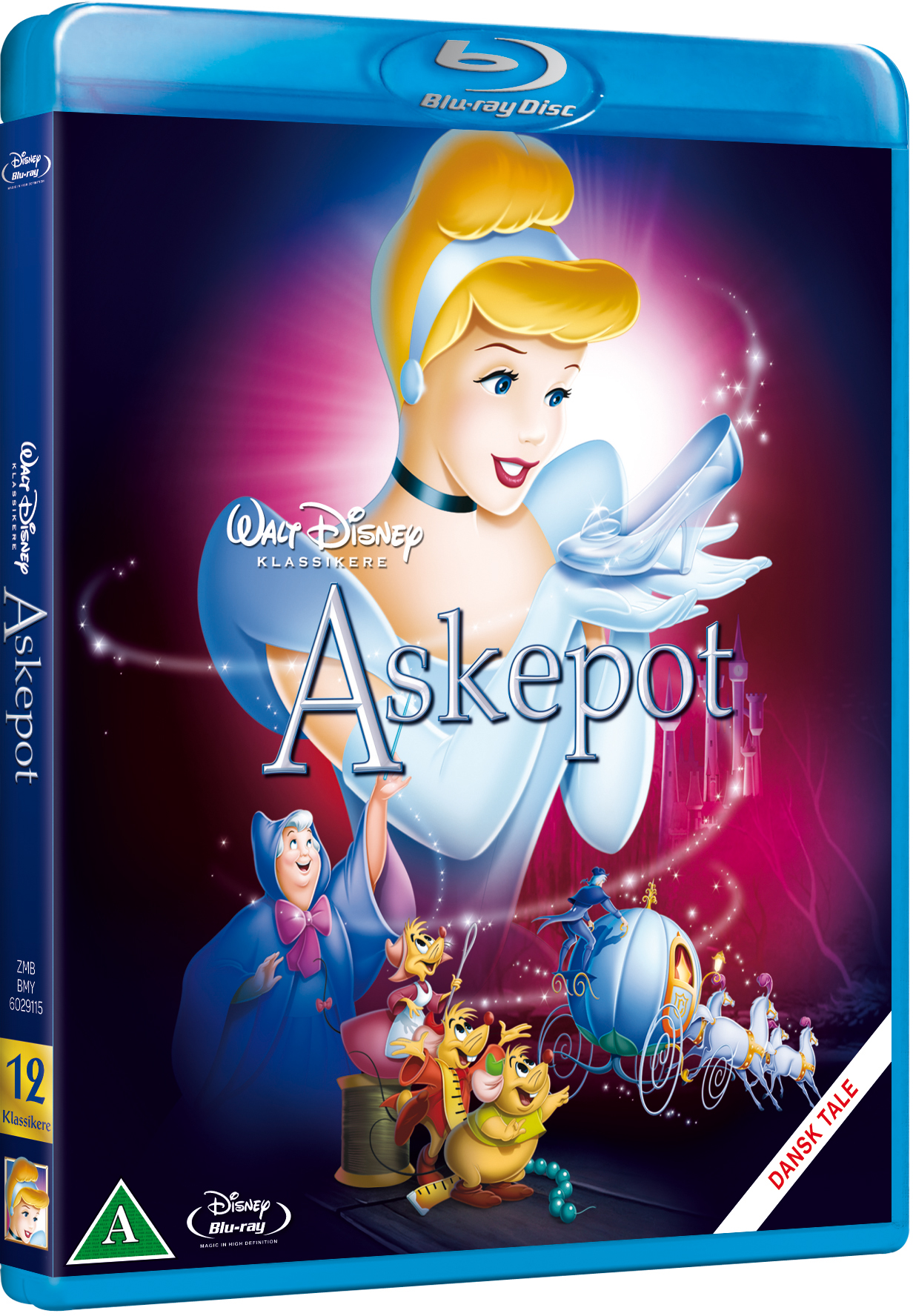 vitamin ekstremt Thrust Køb Askepot Diamond Edition - Disneys classic #12 - Standard - Blu-Ray -  Fri fragt