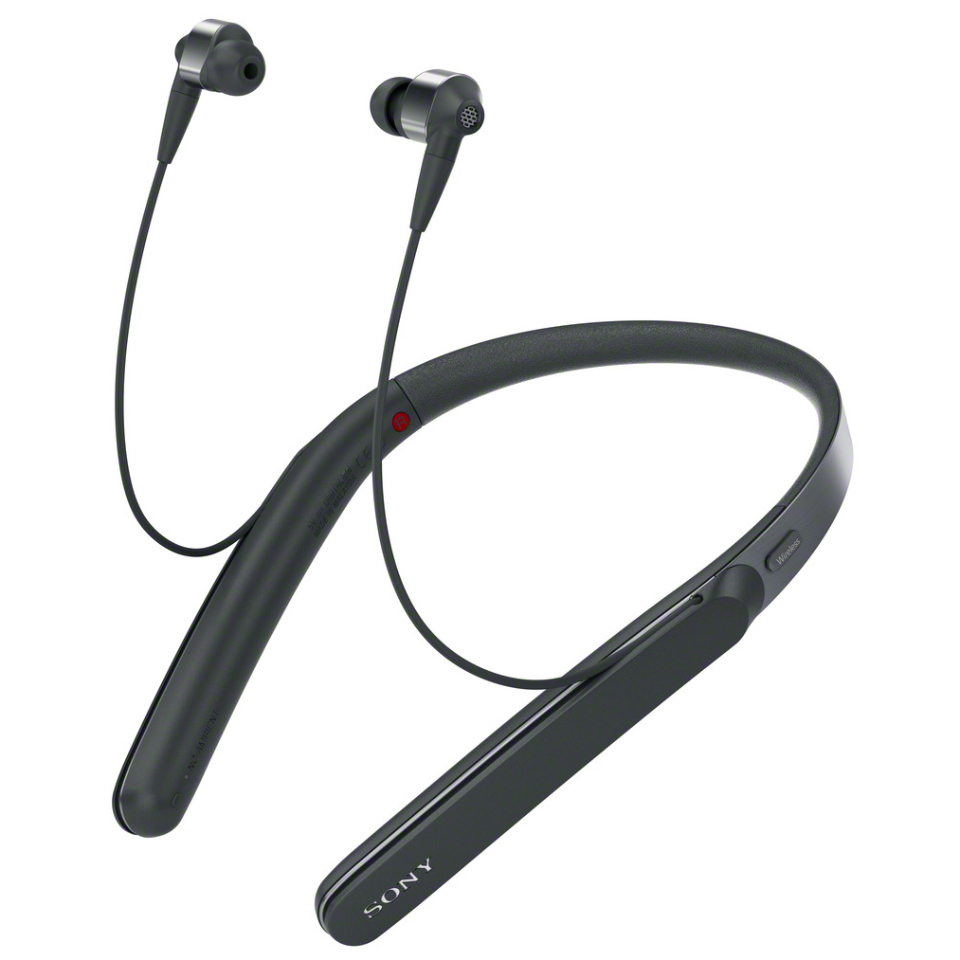 Sony - WI1000X Wireless In-Ear Noise Cancelling Headphones Black