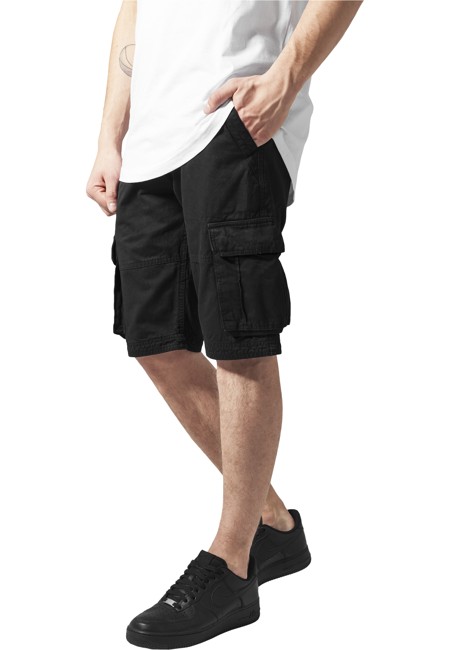 Urban Classics 'Fitted Cargo' Shorts - Sort