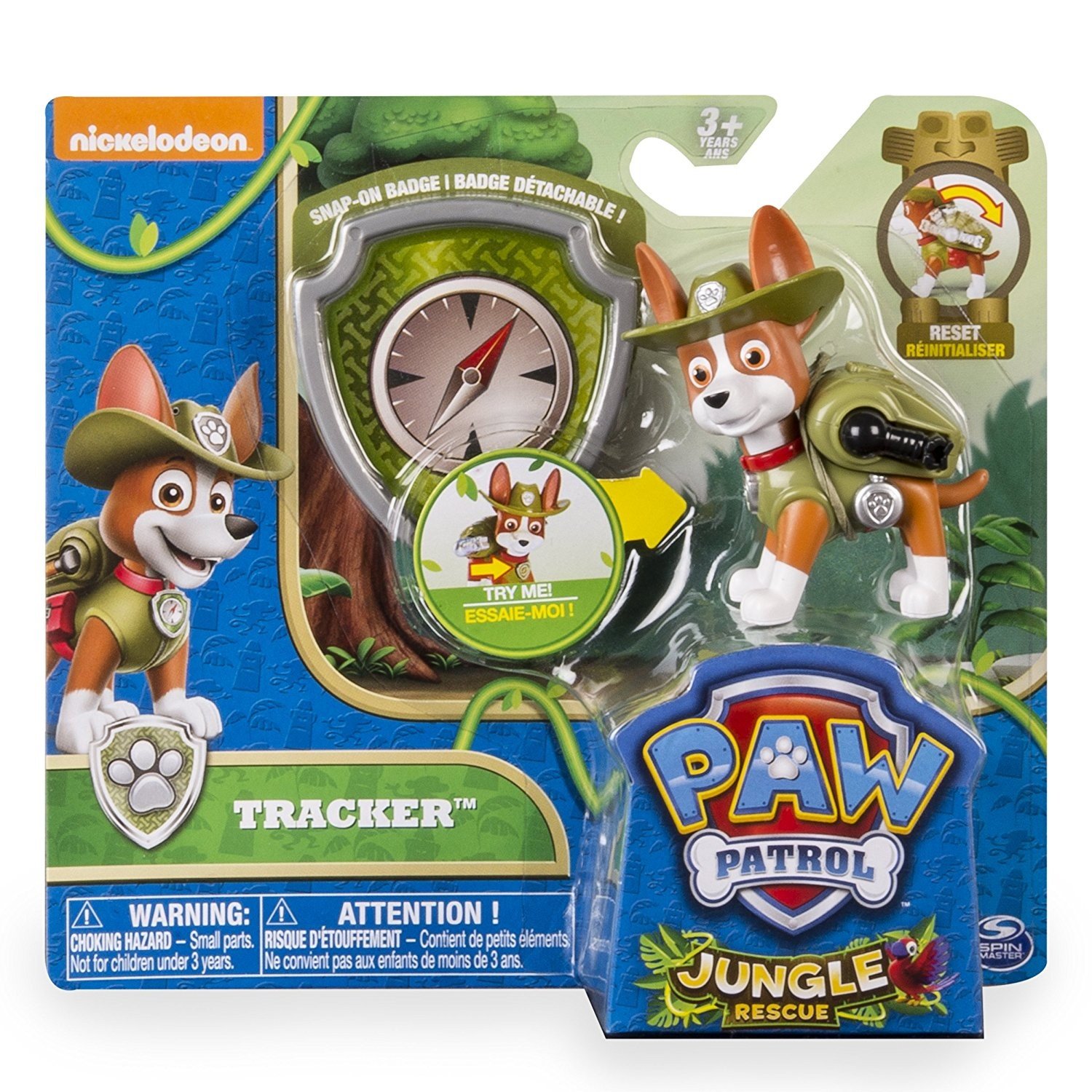 Dingy voksen Jeg har erkendt det Buy Paw Patrol - Action Pack Pup and Badge - Tracker