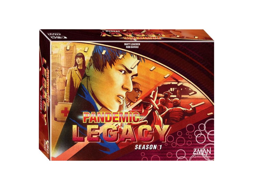 Pandemic Legacy sæson 1 (Red Edition)