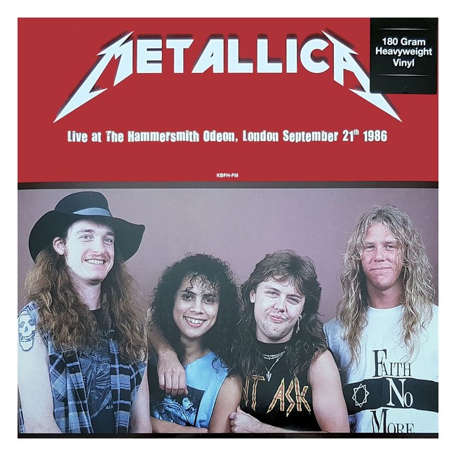 Metallica ‎– Live At Hammersmith Odeon, London. September 21th 1986 - Vinyl