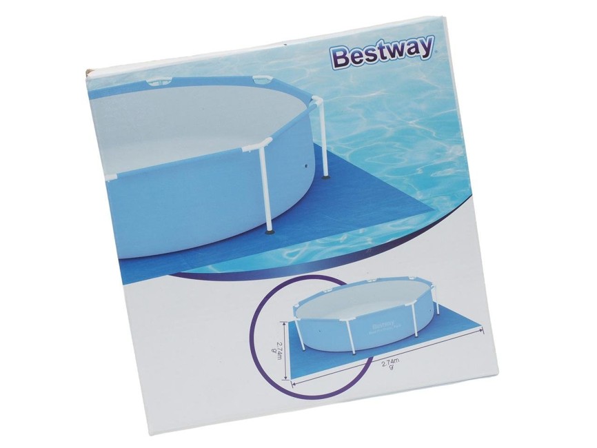 Bestway 9 x 9ft Ground Cloth For Swimming Pools Or Spas