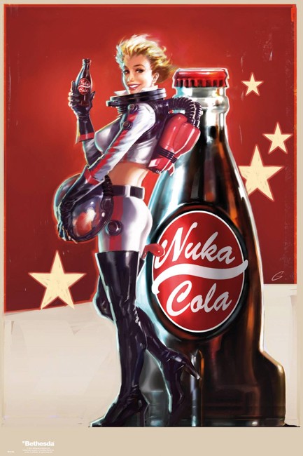 Fallout 4 Nuka Cola Advert Maxi Poster 61 x 91.5cm