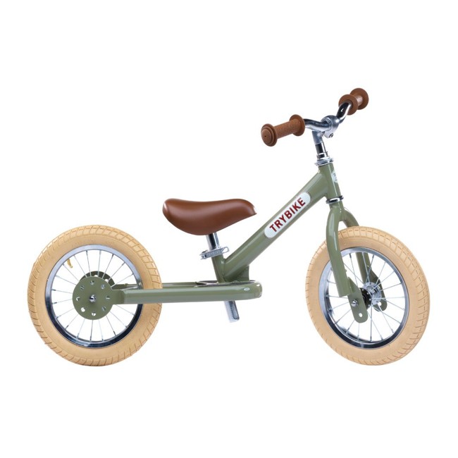 Trybike - Steel Laufrad, Vintage grün