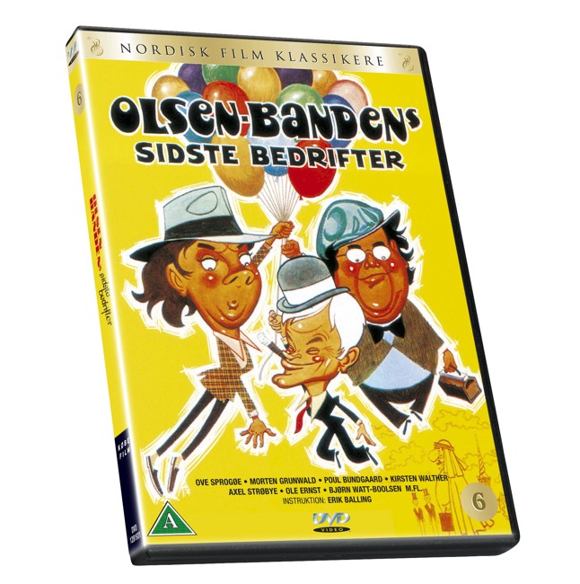 Olsen Banden 6 - Sidste bedrifter - DVD
