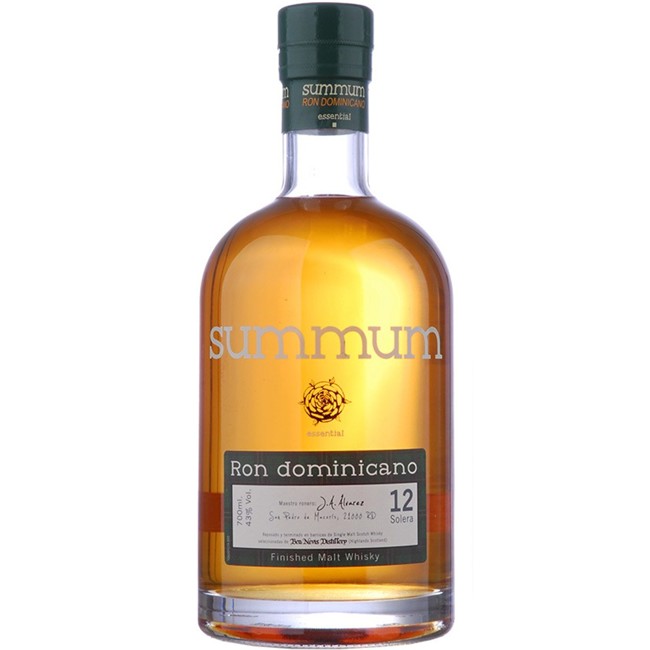 Summum Ron Dominicano - Whisky Cask Finished 12 YO Rom, 70 cl