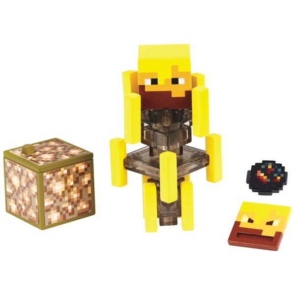 Buy Minecraft Comic Mode Figures 8 Cm Blaze Blaze Bob