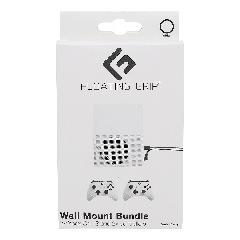 Floating Grips Xbox One S and Controller Wall Mounts - Bundle (White)