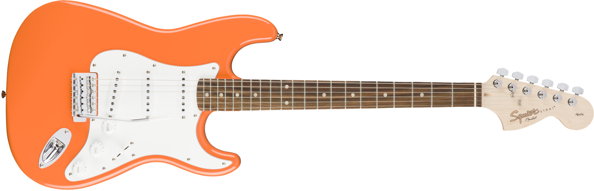 Squier By Fender - Affinity Stratocaster - Elektrisk Guitar (Competition Orange)
